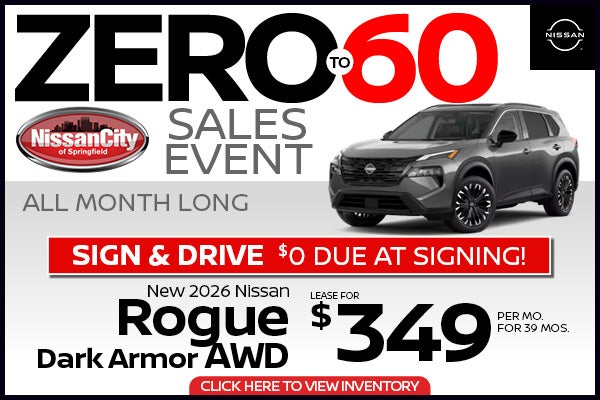 New 2026 Nissan Rogue Dark Armor AWD