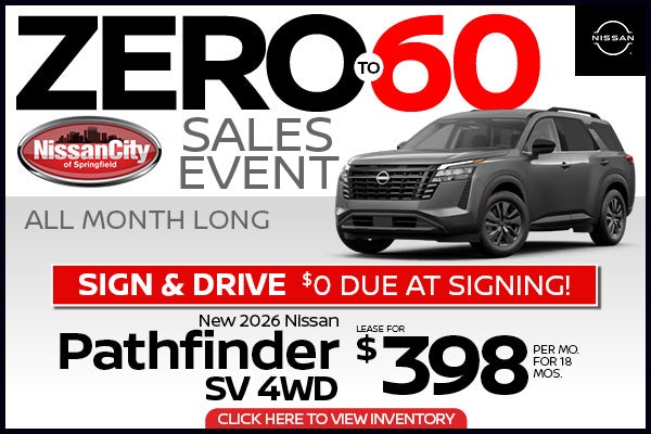 NEW 2026 Nissan Pathfinder SV 4WD