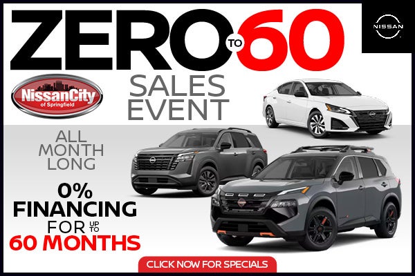 ZERO TO 60 SALES EVENT