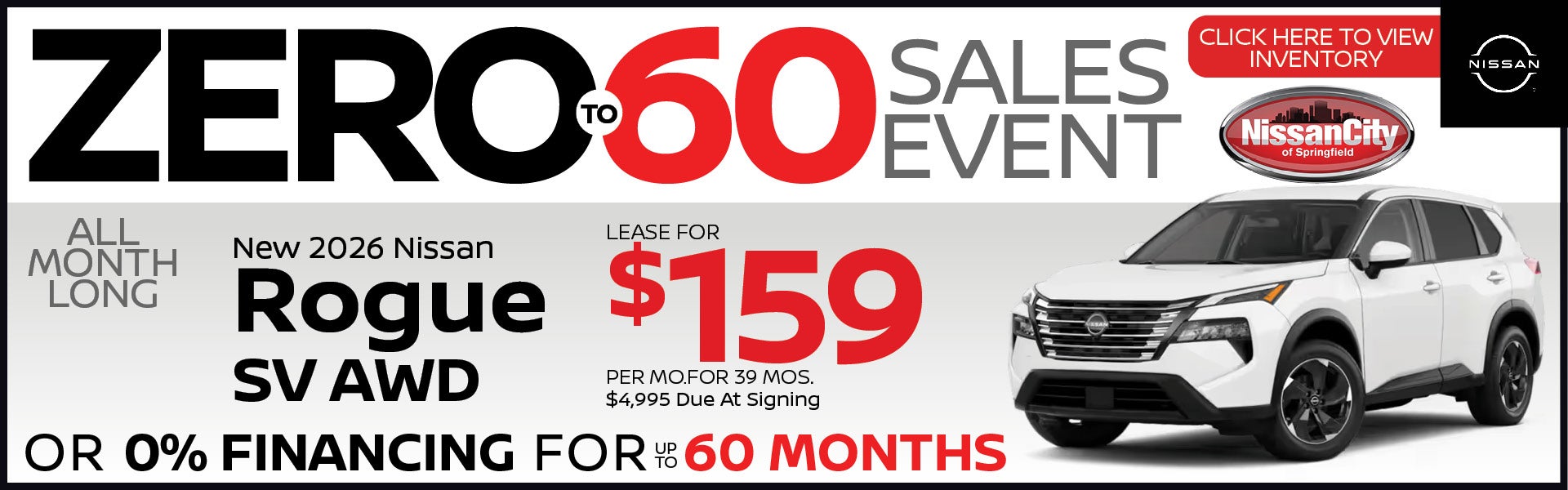 NEW 2026 Nissan Rogue SV AWD