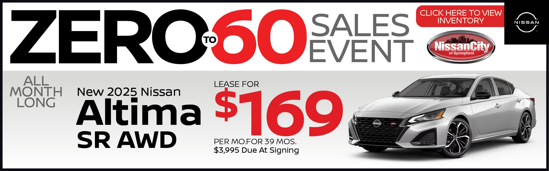 New 2025 Nissan Altima SR AWD