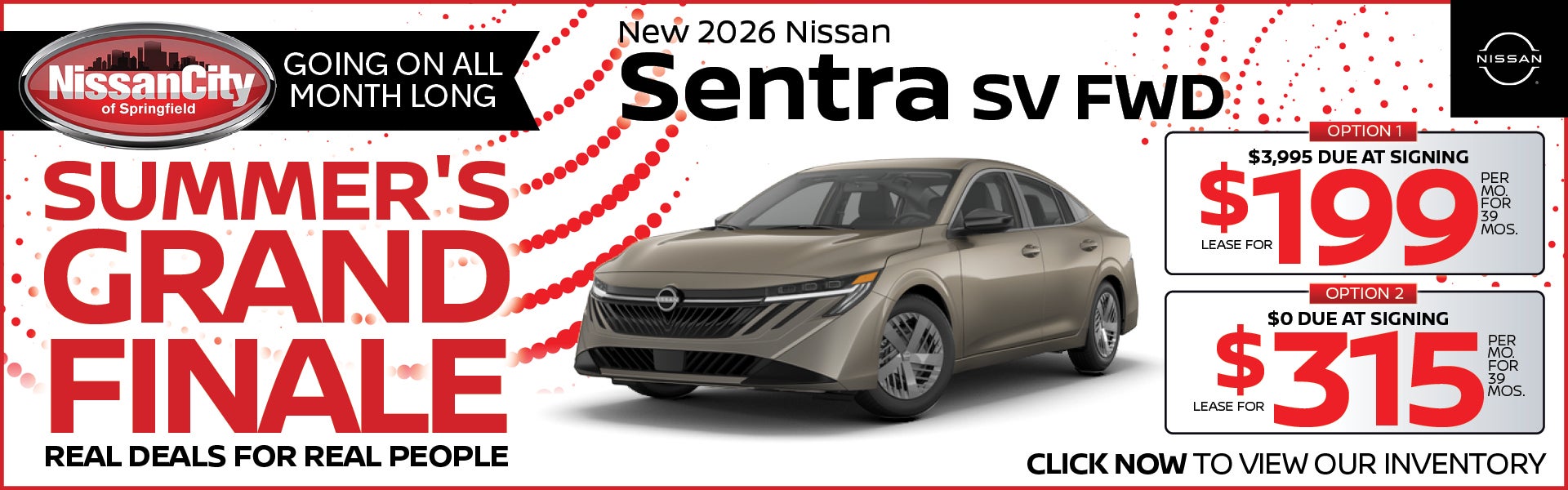 New 2026 Nissan Sentra SV FWD