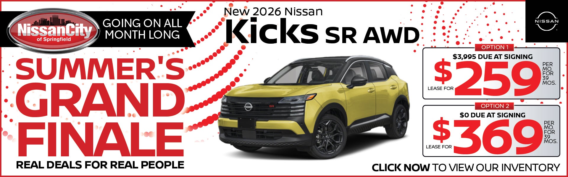 New 2026 Nissan Kicks SR AWD