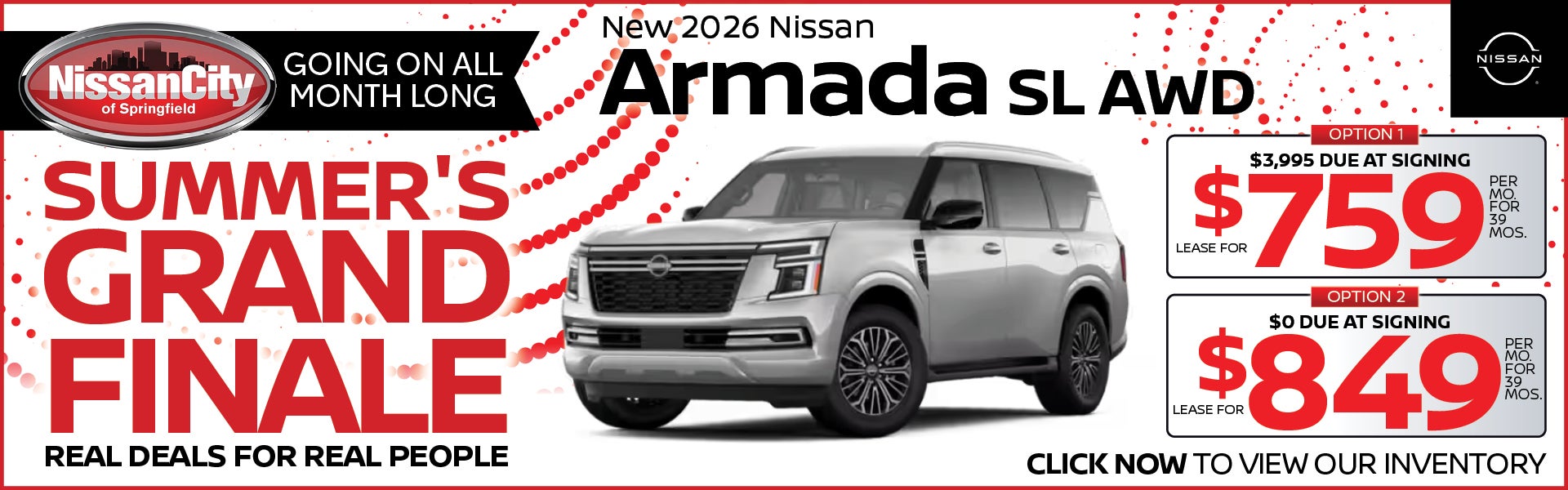 New 2026 Nissan Armada SL AWD