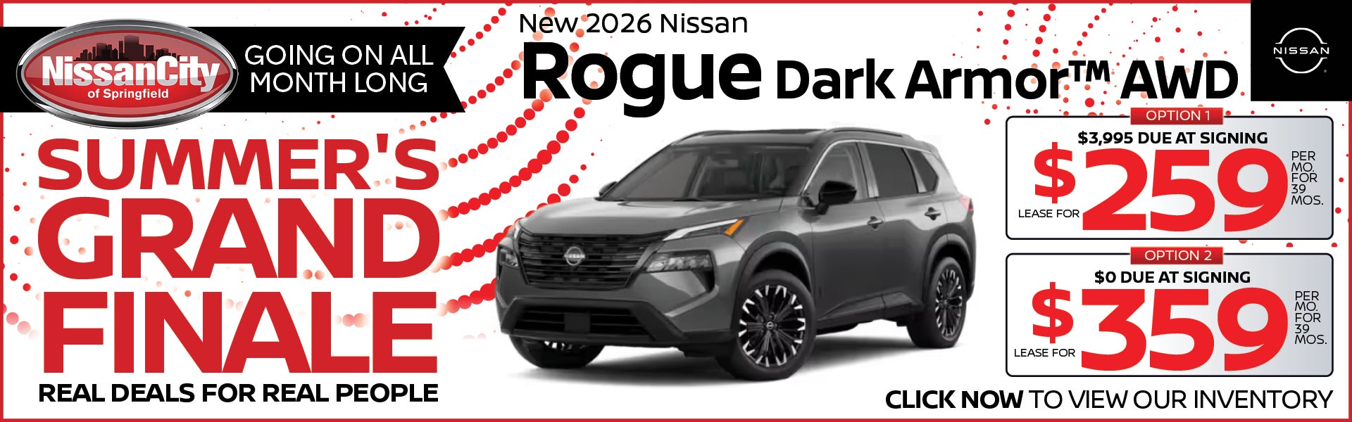 New 2026 Nissan Rogue Dark Armor™ AWD