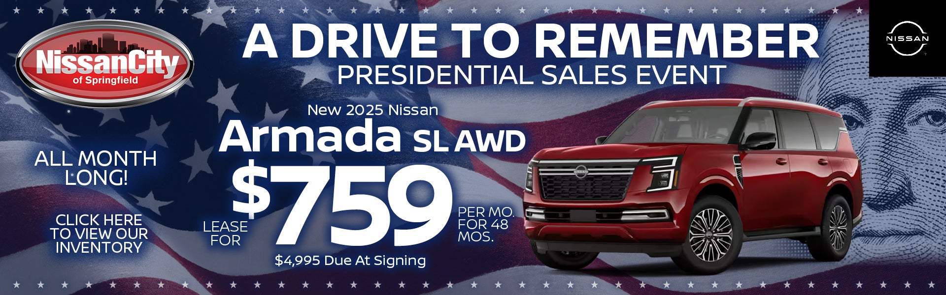 New 2025 Nissan Armada SL AWD