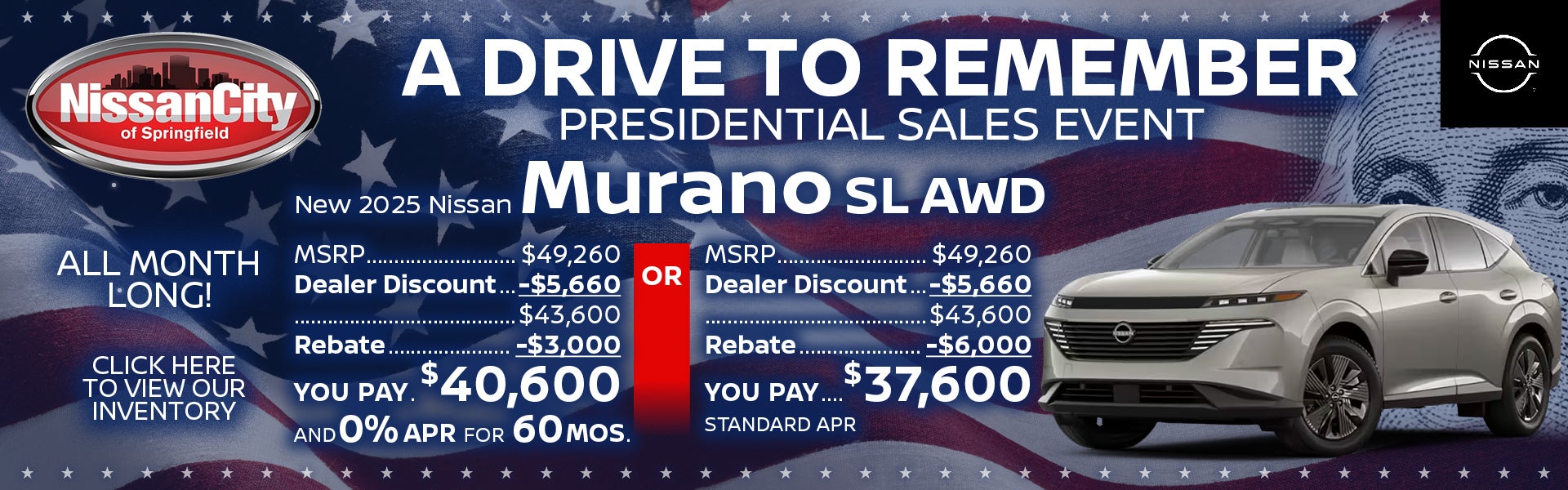 New 2025 Nissan Murano SL AWD