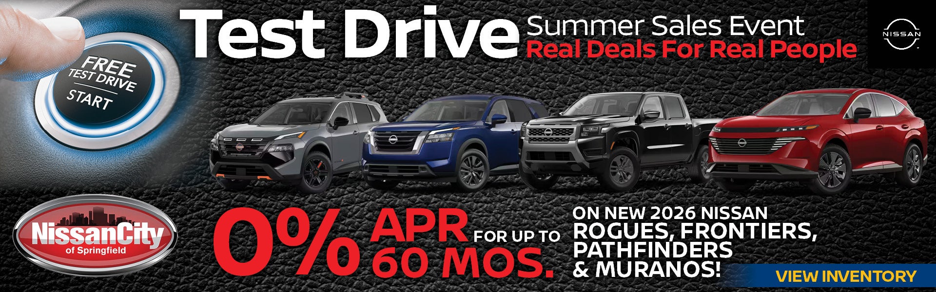 Nissan free test drive 