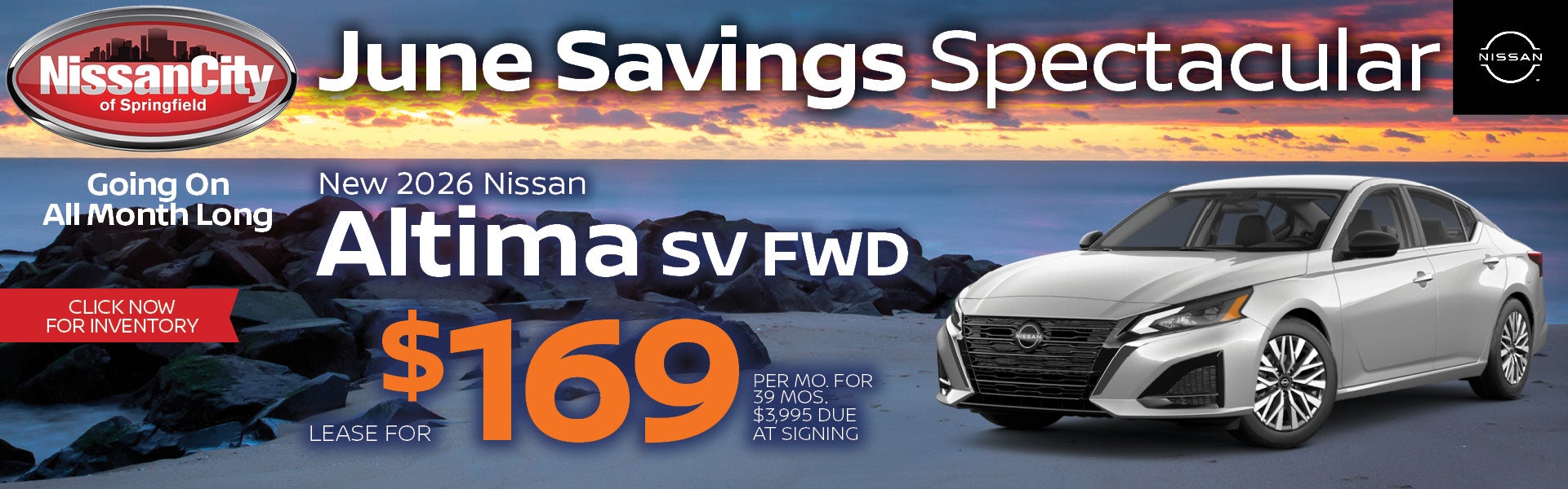 New 2026 Nissan Altima SV FWD