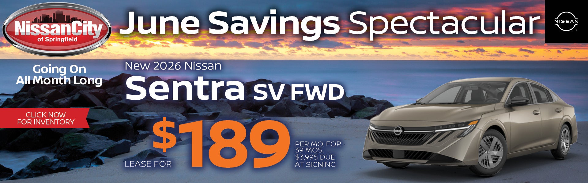 New 2026 Nissan Sentra SV FWD