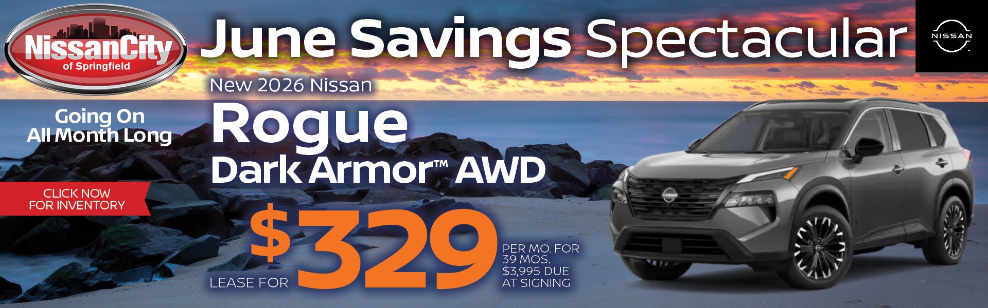 New 2026 Nissan Rogue Dark Armor™ AWD