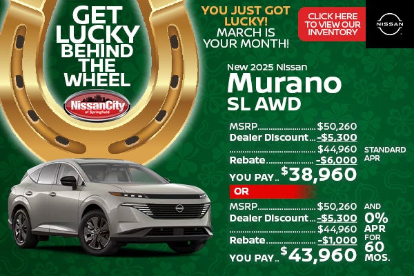 New 2025 Nissan Murano SL AWD