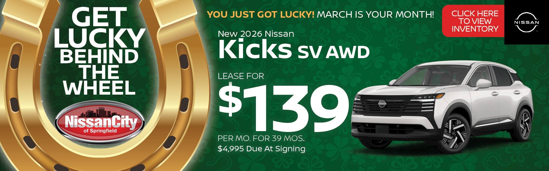 New 2026 Nissan Kicks SV AWD