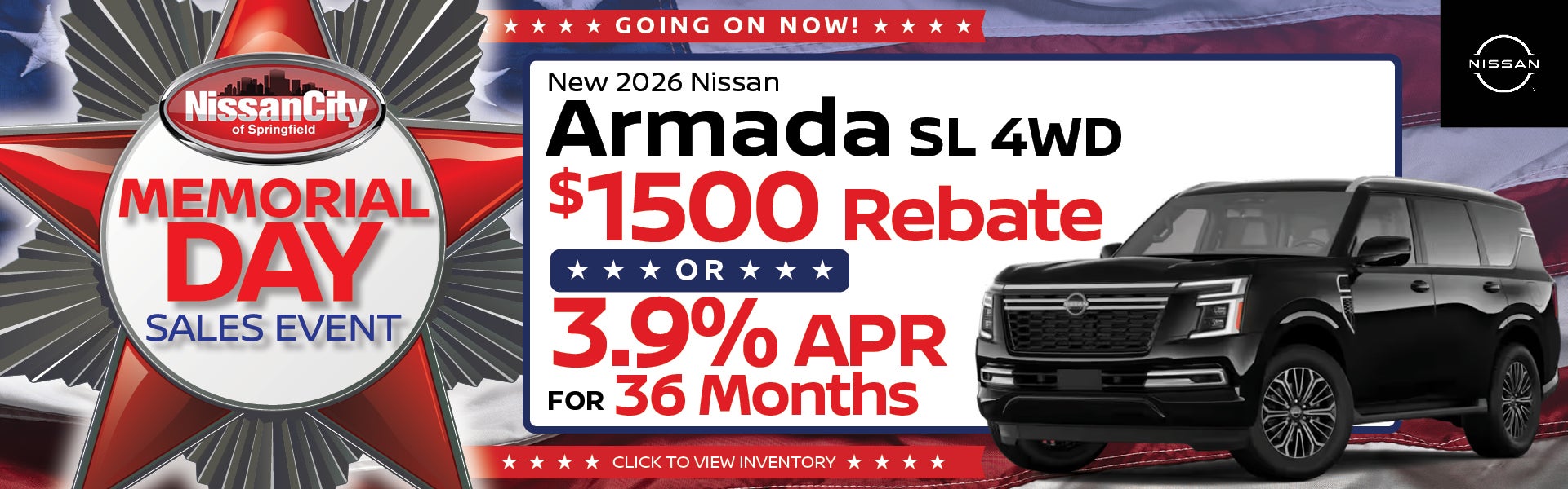 New 2026 Nissan Armada SL 4WD