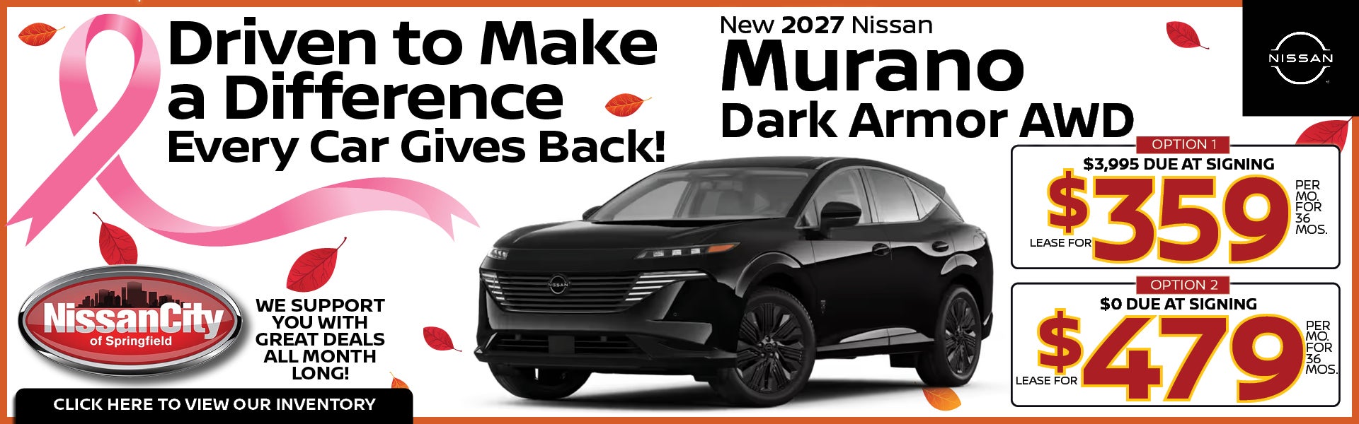 New 2027 Nissan Murano Dark Armor AWD