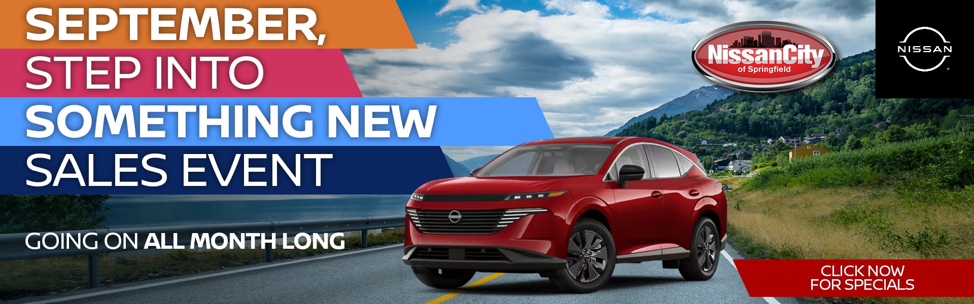 SEPTEMBER, STEP INTO SOMETHING NEW SALES EVENT