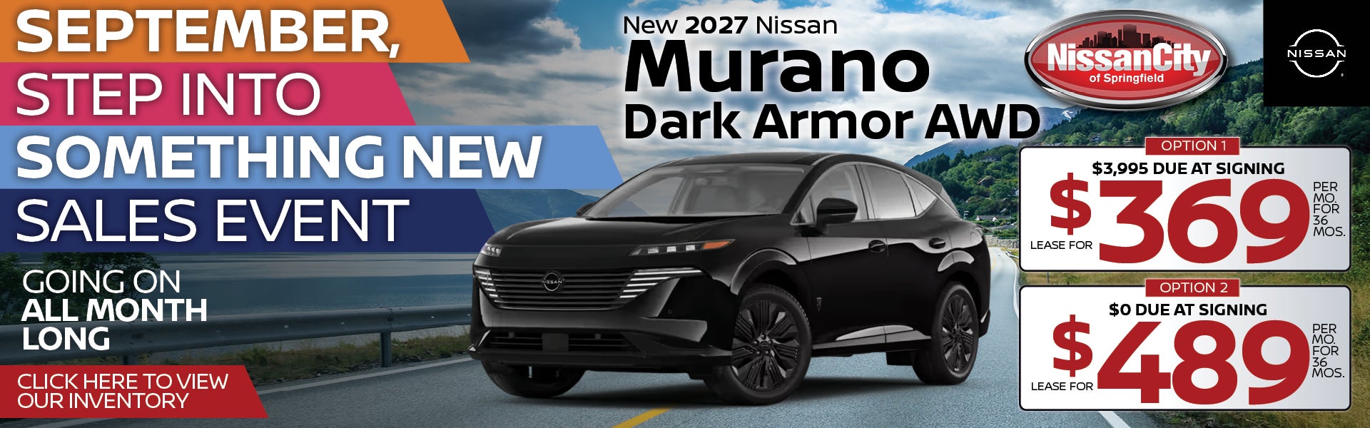 New 2027 Nissan Murano Dark Armor AWD