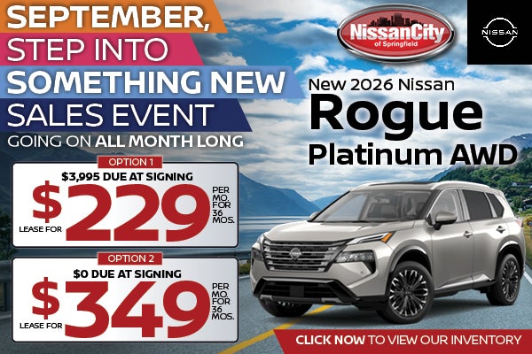 New 2026 Nissan Rogue Platinum AWD