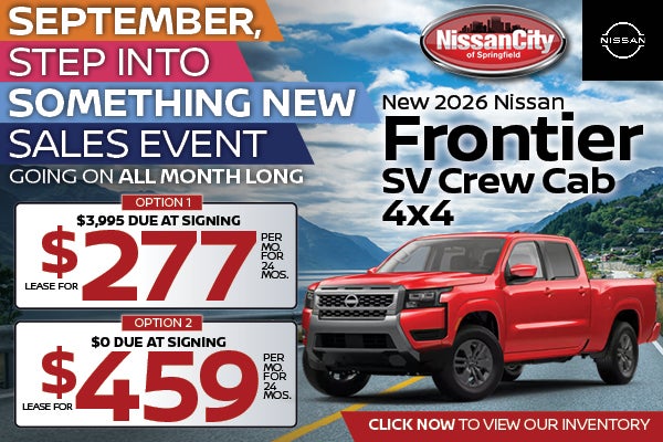 New 2026 Nissan Frontier SV Crew Cab SV 4x4